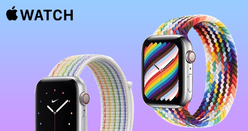 Apple Launches 2022 Pride Edition Watch Band And Watch Face