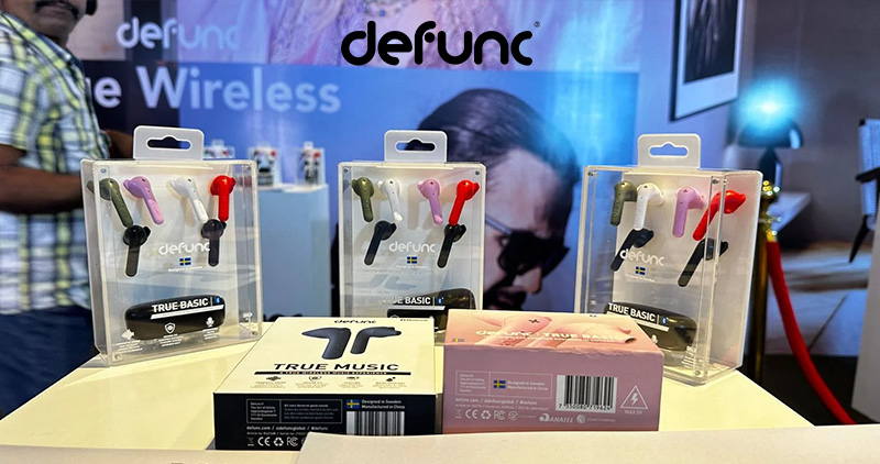 Global Audio Brand Defunc Has Entered The Indian Market