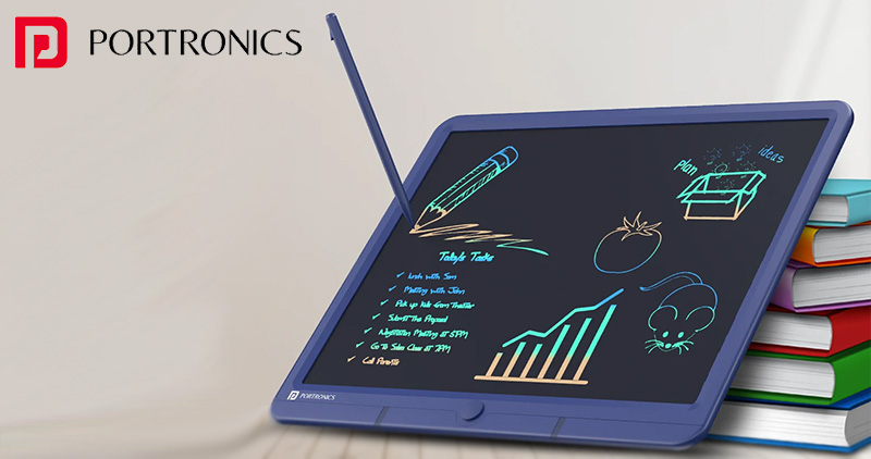 Portonics Launches Smart Colored Pad Ruffpad 15M