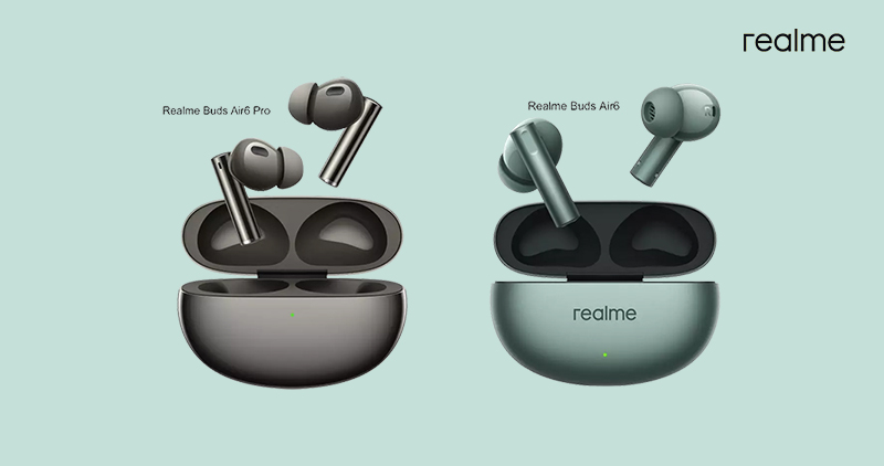 Realme Buds Air 6 Buds Air 6 Pro Earbuds Launched Equipped With These Features With 40 Hours Of Battery Life