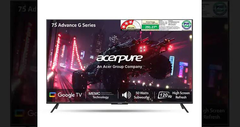 Acerpure India Has Launched New Advance G Series Qled 1
