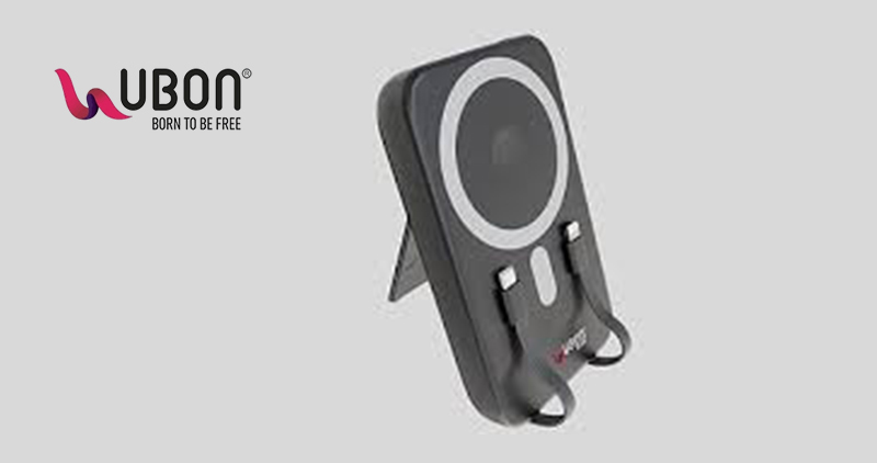 Ubon Launches Magnetic Wireless Charging Power Bank With 10000Mah Capacity