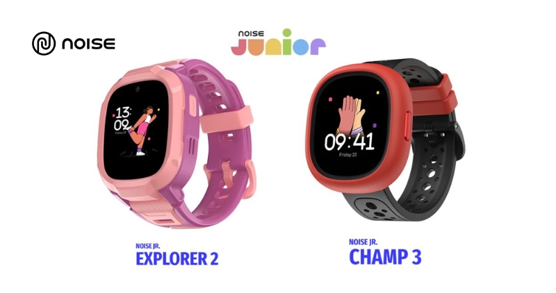 Noise Launches Junior Explorer 2 And Junior Champ 3 Watches For Kids