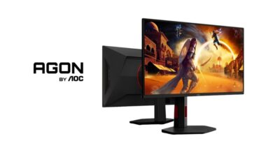 Aoc Agon A Gaming Monitor With A 400Hz Display Has Been Launched