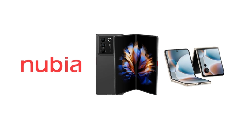 Nubia Fold Launched Alongside Nubia Flip 3