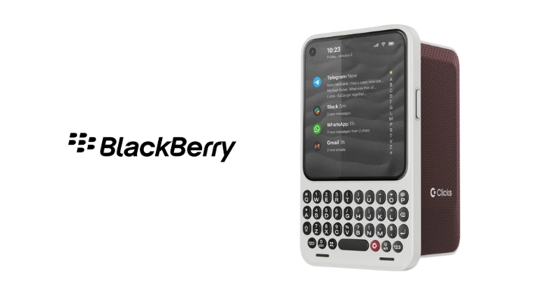 Blackberry Like Clicks Communicator Phone Launched