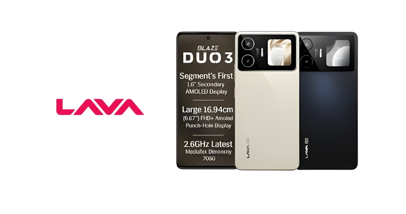 Lava Blaze Duo 3 5G With Dual Amoled Display Launched In India