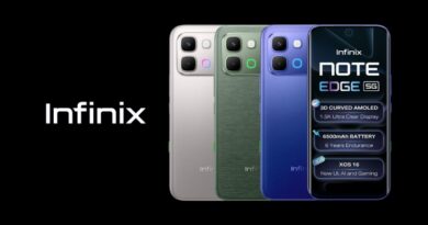 Infinix Note Edge Launched With 50Mp Camera 6500Mah Battery