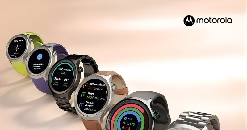 Motorola Makes A Comeback In The Smartwatch Market Launches Moto Watch In India