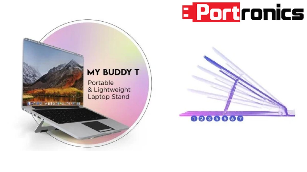 Portronics launches two new advanced laptop stands, priced at Rs 2,999