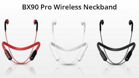 BX90 Pro Wireless Neckband Launched in India with Powerful Bass, Price Under Rs. 1,300