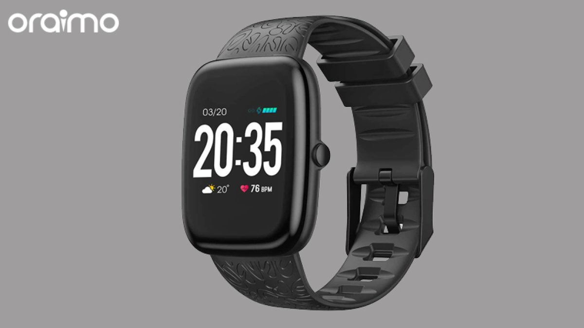This cheap watch from Oraimo has advanced features like premium smartwatches, supports 6 sports modes.