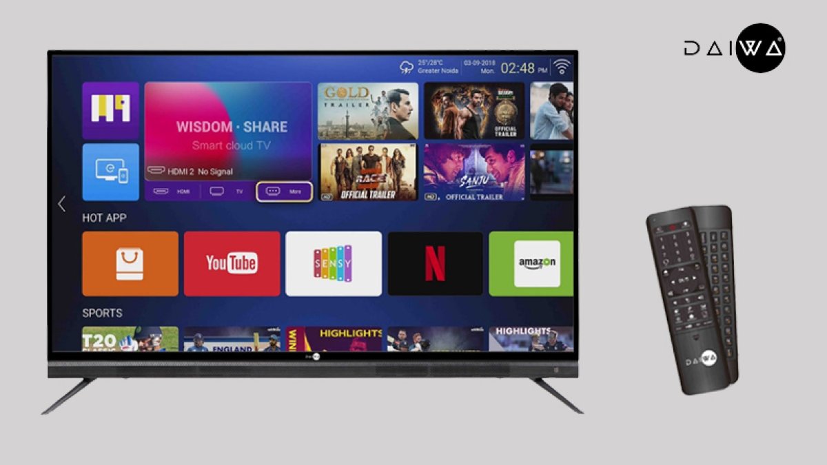 Daiwa launches two Smart TVs with Alexa support in India, know price and features