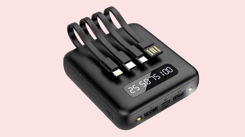 Domestic company U&I launched 10000mAh Powerbank, equipped with four inbuilt cables