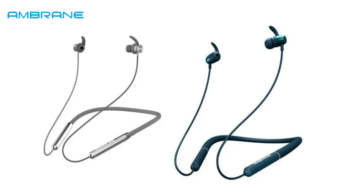 Domestic company Ambrane launched several Bluetooth earphones simultaneously, starting price Rs 1,299