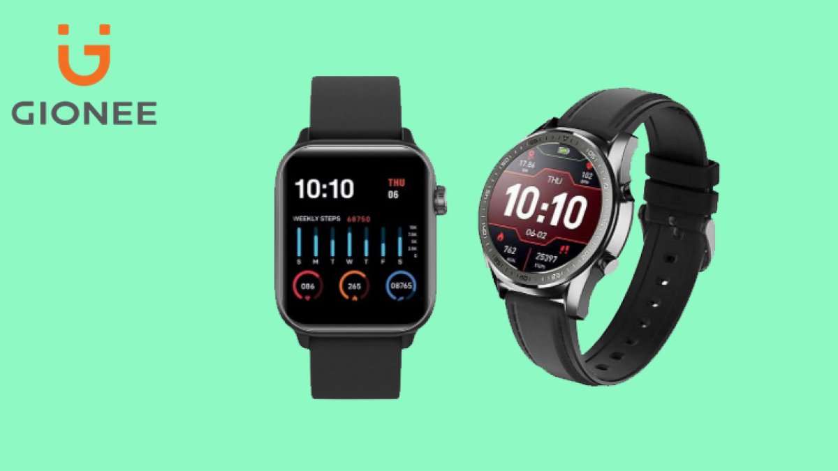 Gionee launches two smartwatches in India with calling feature, starting price Rs 2,999