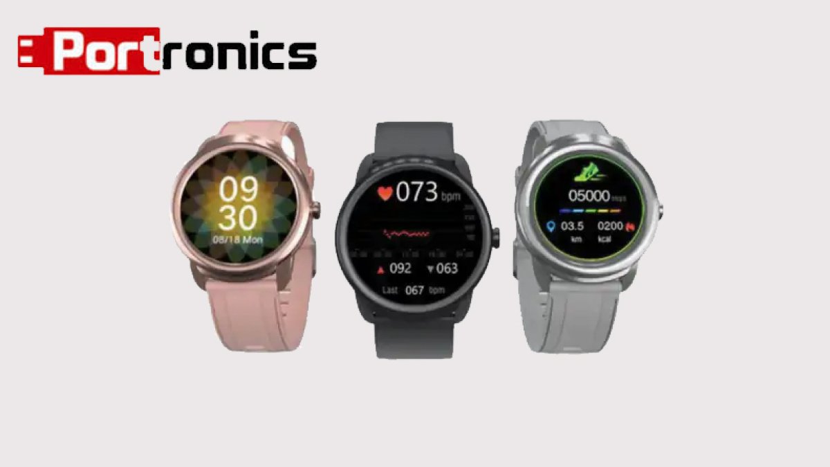 Portronics Kronos Beta Smartwatch Launched, will be able to store 300 songs, 7 days battery backup will be available