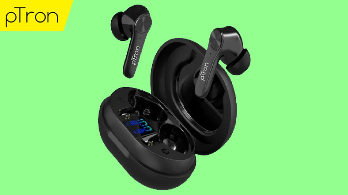 pTron Bassbuds Ultima earbuds launched in India, got ANC support