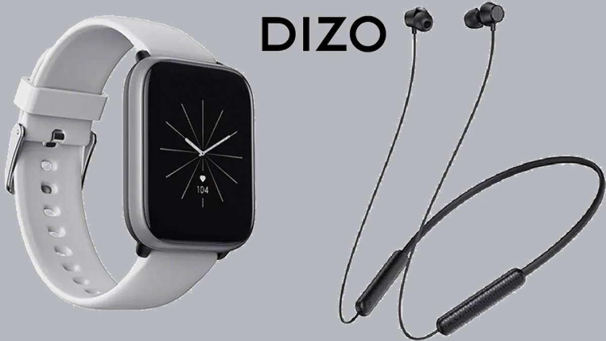 DIZO Watch D Sharp Smartwatch and DIZO Wireless Active Bluetooth Neckband Earbuds Launched in India, Know Price.
