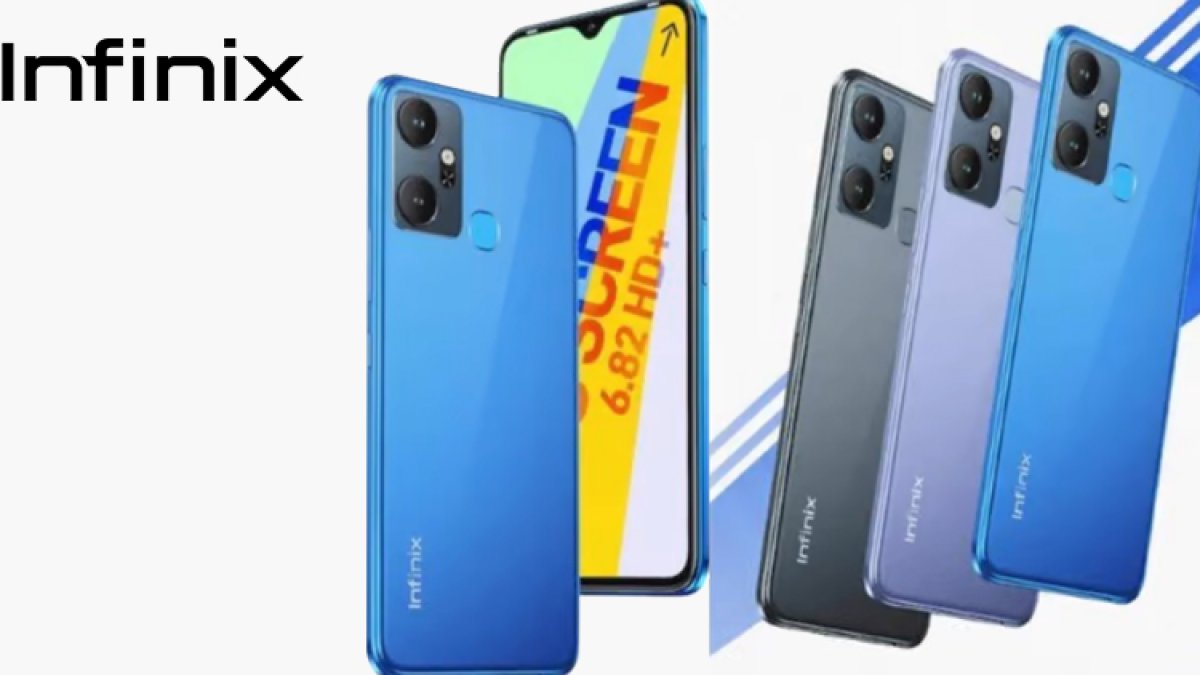 Infinix's cheap smartphone launch, big battery will be available with 6.82 inch display.