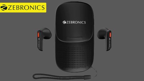 Zebronics launches wireless earbuds, enjoy three devices at once for Rs 1399.