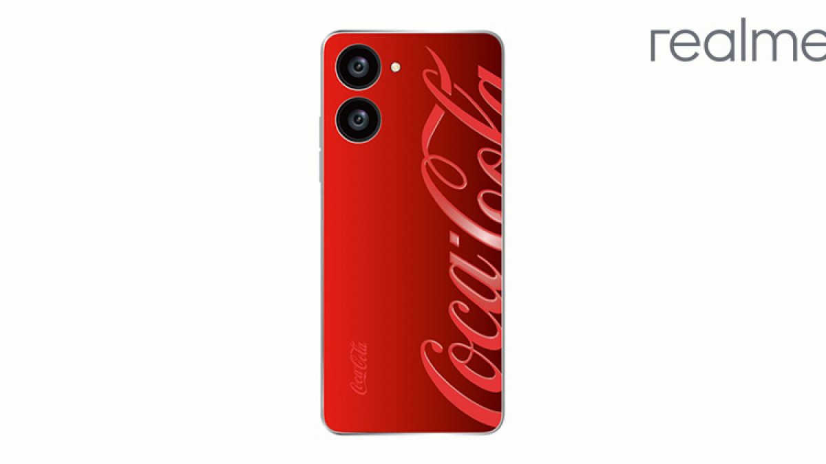 Realme is bringing Coca Cola Phone, teaser shared in India.