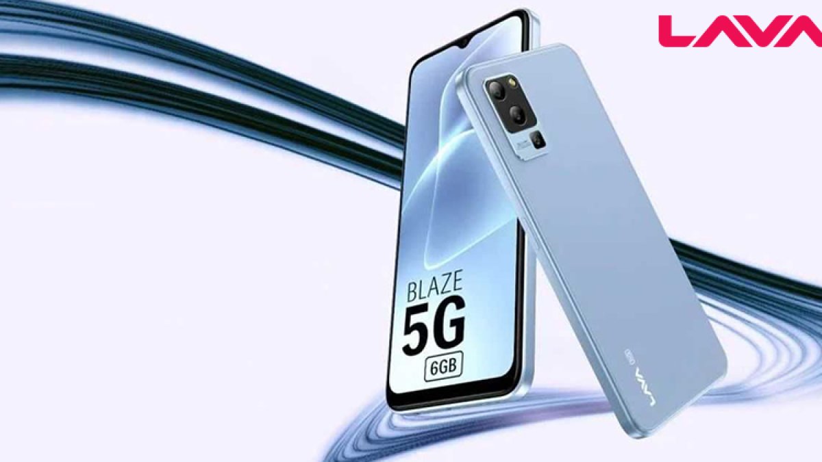 6GB RAM variant of Lava Blaze 5G launched in India, this is the cheapest 5G smartphone.