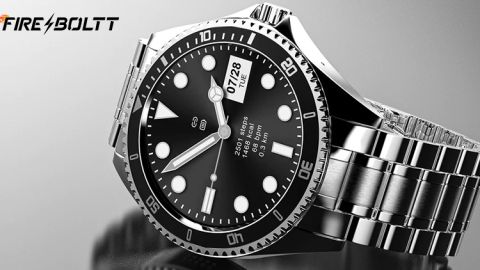 Fire-Boltt launches new smartwatch with HD display, will not be damaged even by water.