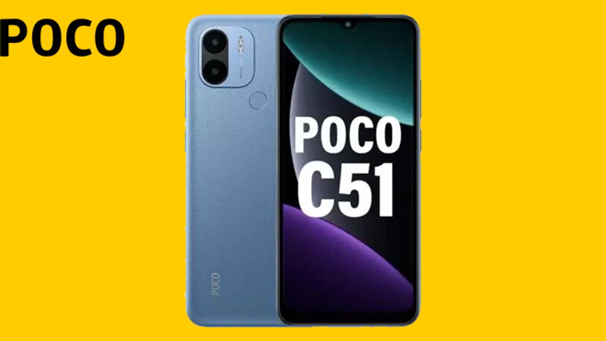 Cheap smartphone POCO C51 launched, will get 7GB RAM and 5000mAh battery.