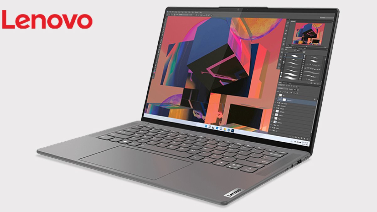 Lenovo Yoga Slim 7: This laptop with OLED screen will protect the eyes, perfect option for multitasking.
