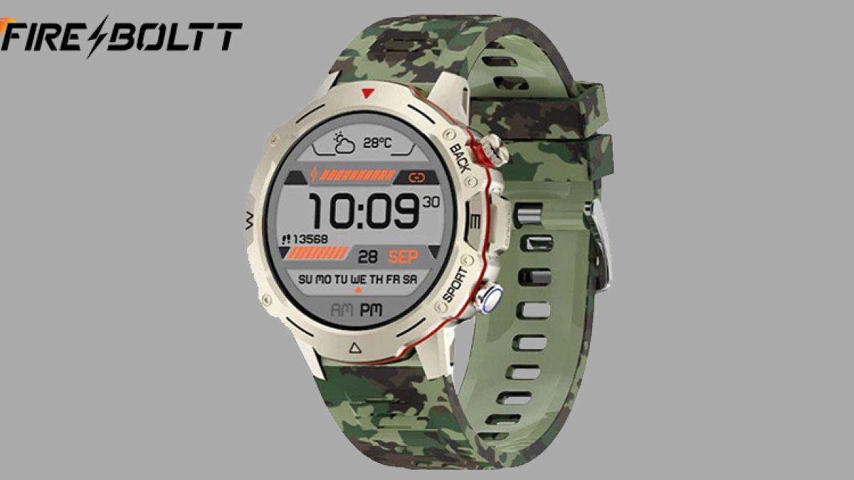 Fire-Boltt Grenade with HD display and Bluetooth calling launched in India.