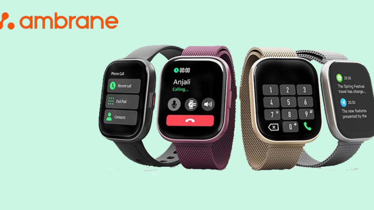 Ambrane Fyre smartwatch launched for just Rs 1,599, amazing features with 365 days warranty