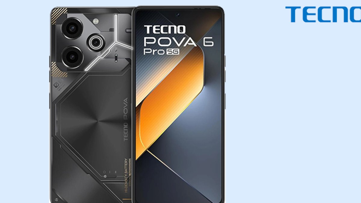Tecno Pova 6 Pro 5G launched in India with 108MP camera, 6000mAh battery, 70W fast charging, know the price