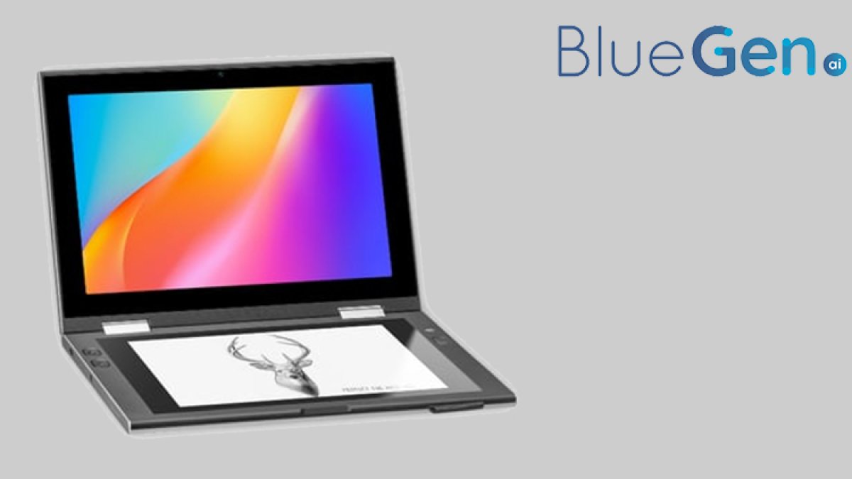 Bluegen OKPad: This tablet has two displays, folds like a book; know the price