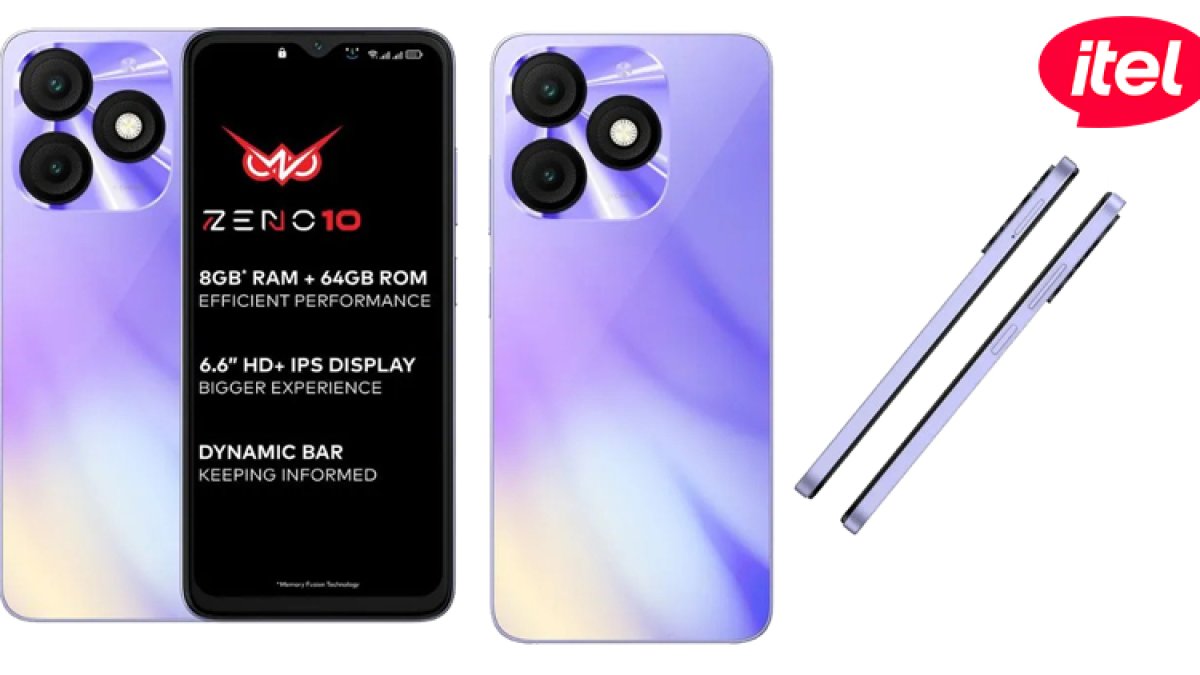 itel Zeno 10 launched with Android 14 and 5000mAh battery, price starts at Rs 5699