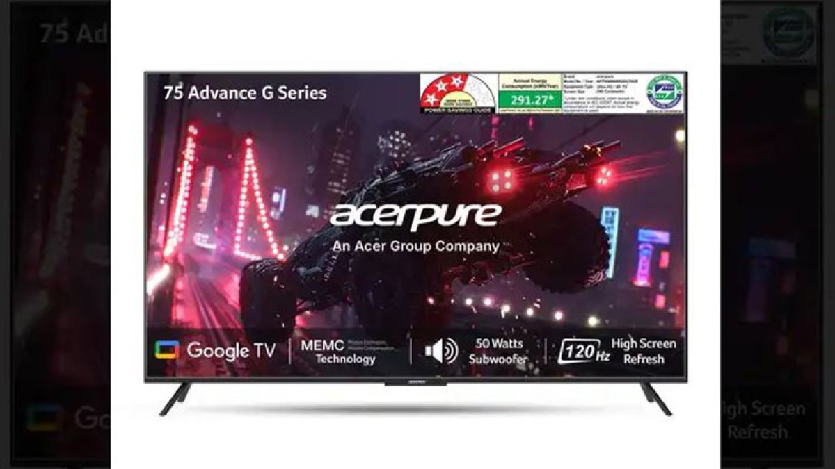 Acerpure Advance G Series (2025) launched in India, equipped with these features with 65, 75 inch display
