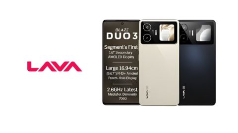 Lava Blaze Duo 3 5G with dual AMOLED display launched in India; learn about its price and features