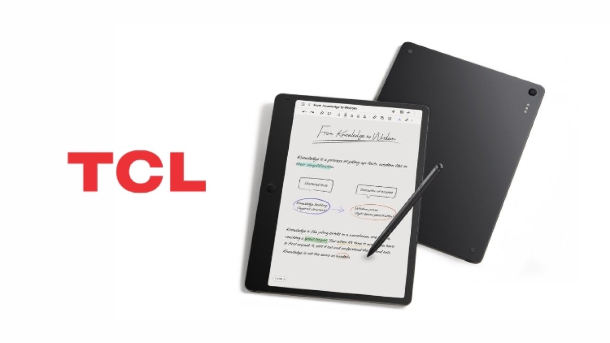 Stylus, AI Features, and Eye-Care Display! TCL Launches Note A1 Nxtpaper Tablet