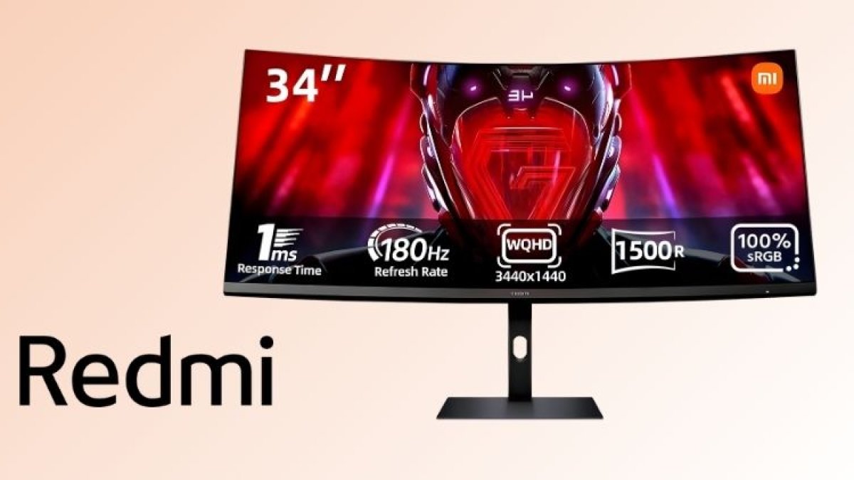Xiaomi Launches 34-inch, 180Hz Curved Display Gaming Monitor: Price and Features