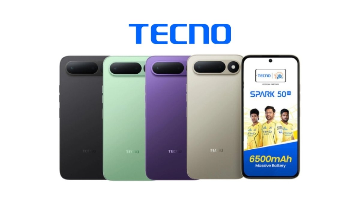 Tecno Spark 50 5G Launched in India: 50MP Camera, 6500mAh Battery, 45W Fast Charging—Check Price