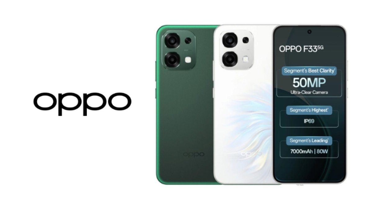 Oppo F33 5G Launched in India with 7000mAh Battery, Up to 256GB Storage, and 50MP Camera; Check Price