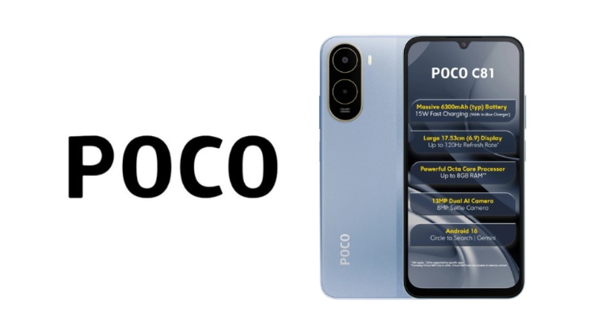 Poco C81 Pro Launched with 50MP Camera and 6000mAh Battery: Here's Everything You Need to Know