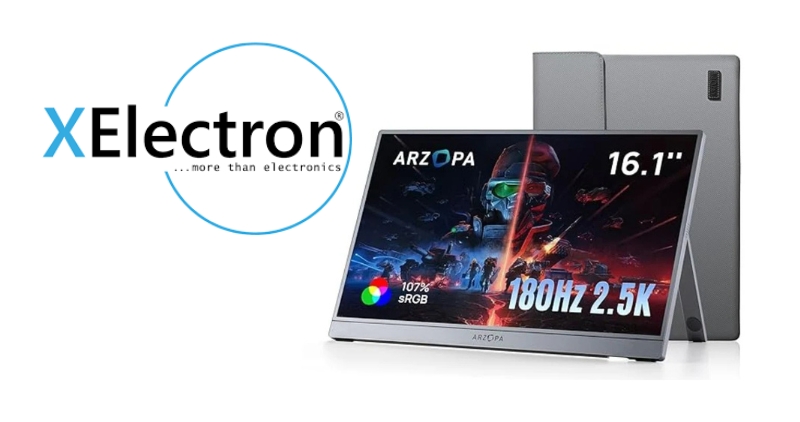 XElectron Launches Portable Gaming Monitor with 180Hz Refresh Rate