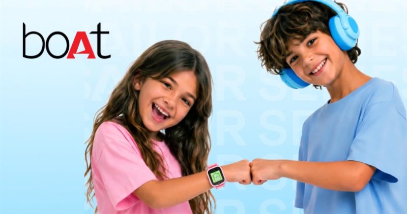 boAt Launches 'Sailor Nav' Smartwatch for Kids: Parents Can Track Location and Ensure Safety