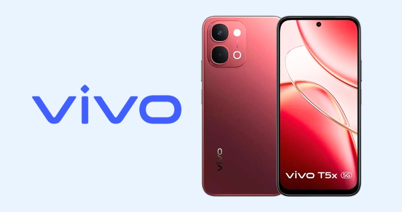 Vivo T5x 5G Launched in India in Fusion Red; Check Price and Features