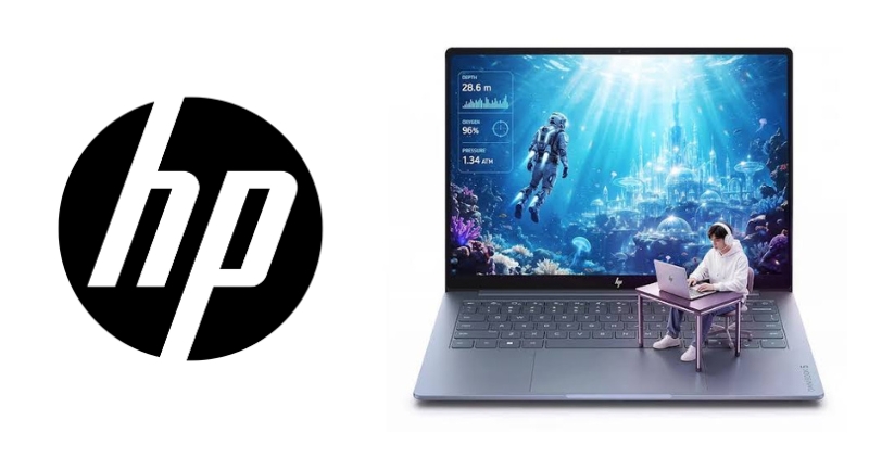 HP Star Book Air 14 Laptop Launched: Features an OLED Touchscreen and Battery Life of Up to 42.5 Hours!